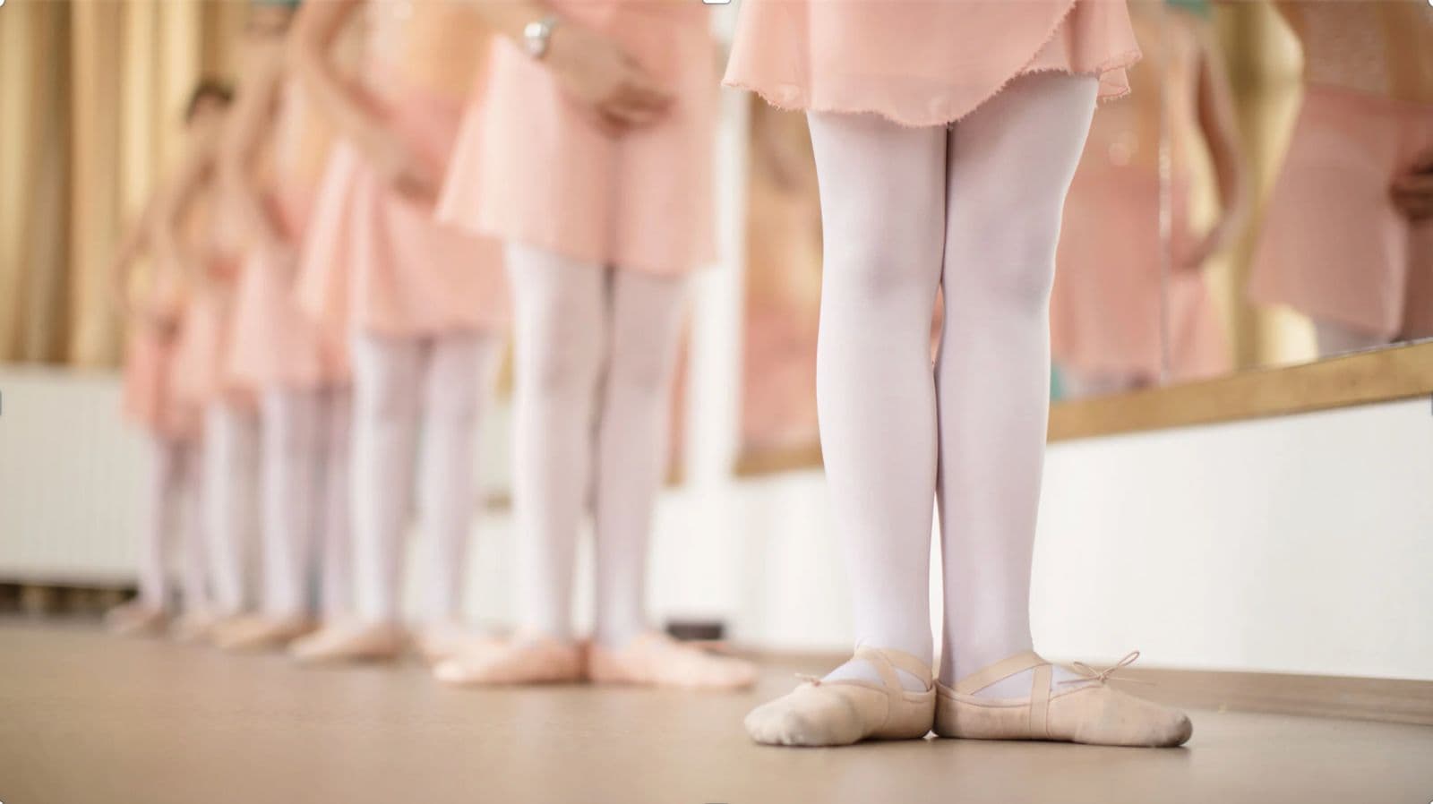 Ballet training detail